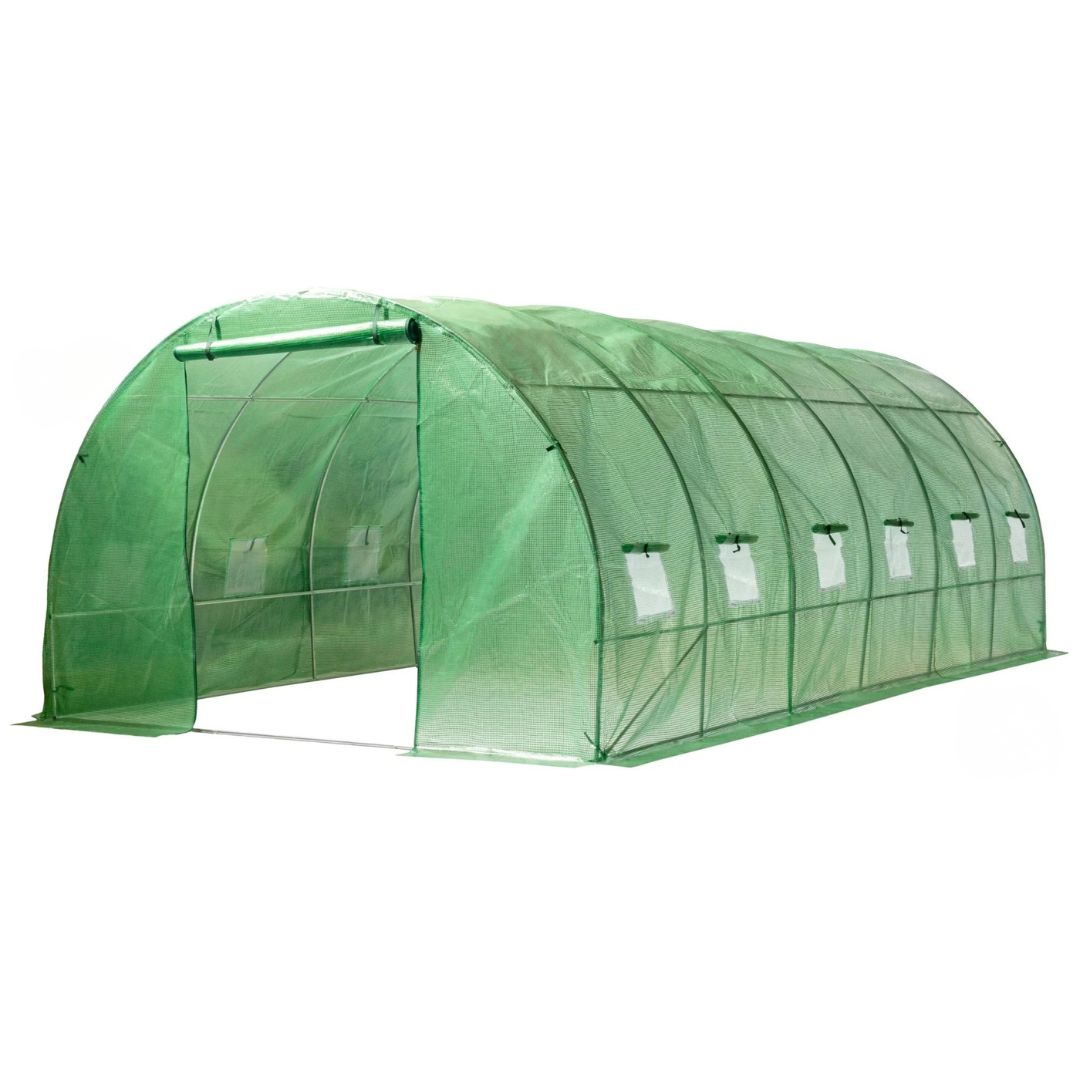 Plastenik – PE 140 g/m² (UV4) + pocinkovana konstrukcija (više dimenzija)