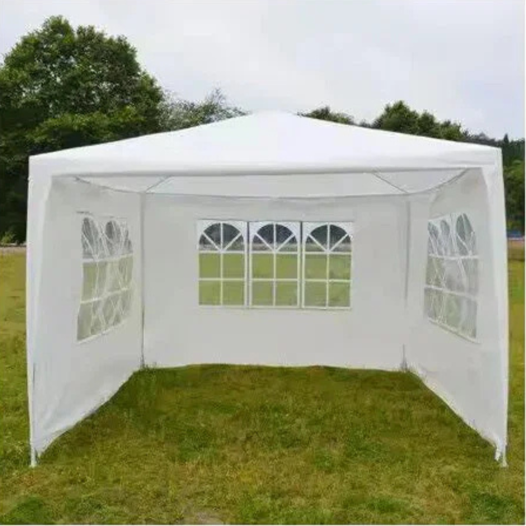 Šatori sa bočnim stranicama 3x3 / 6x3 / 9x3 m – beli i zeleni