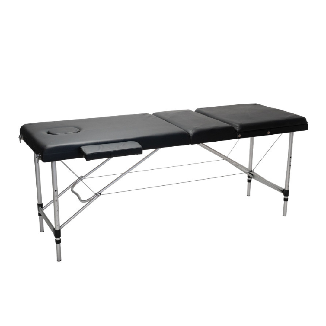 Sklopivi masažni sto Relax Pro – trodelni, aluminijumske noge