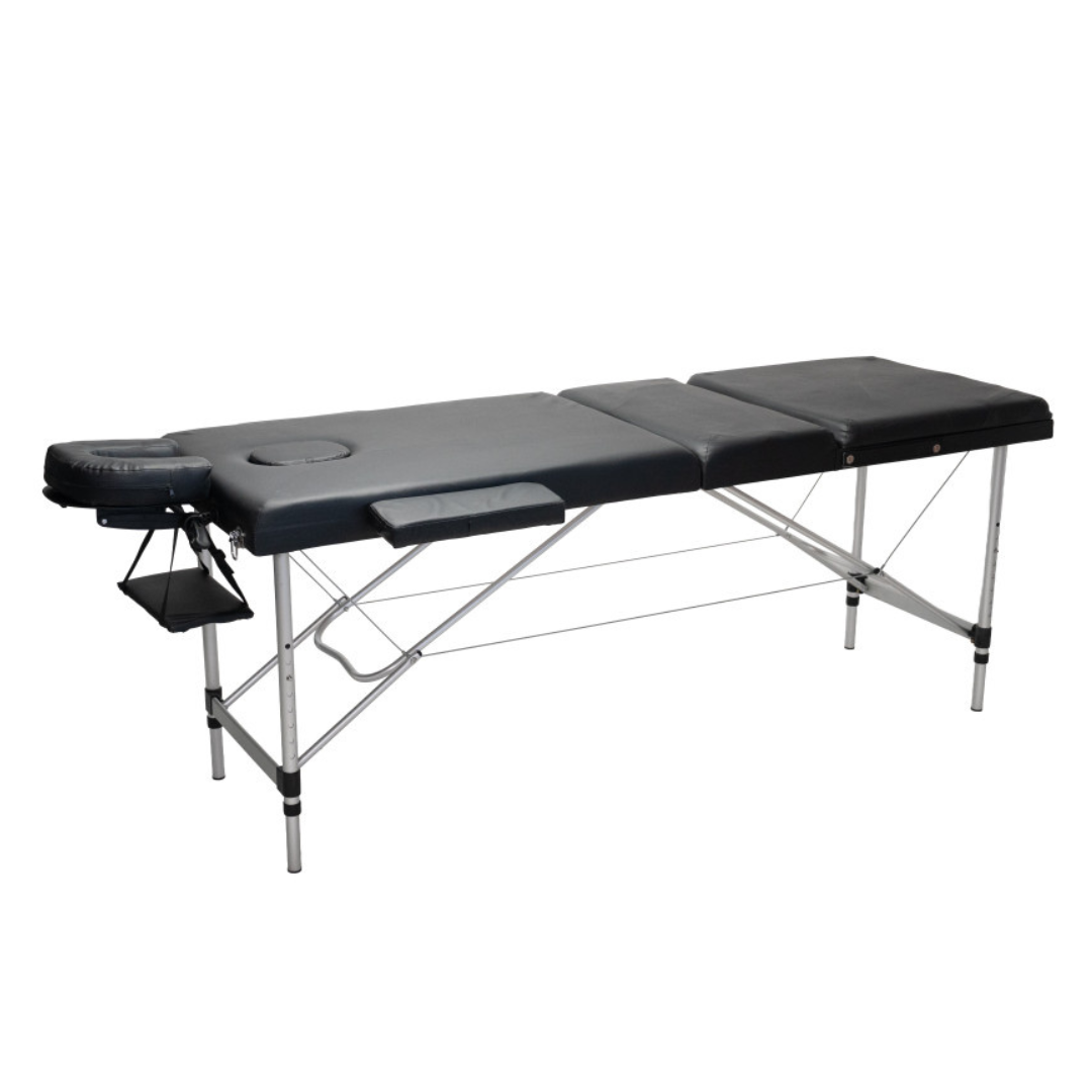 Sklopivi masažni sto Relax Pro – trodelni, aluminijumske noge