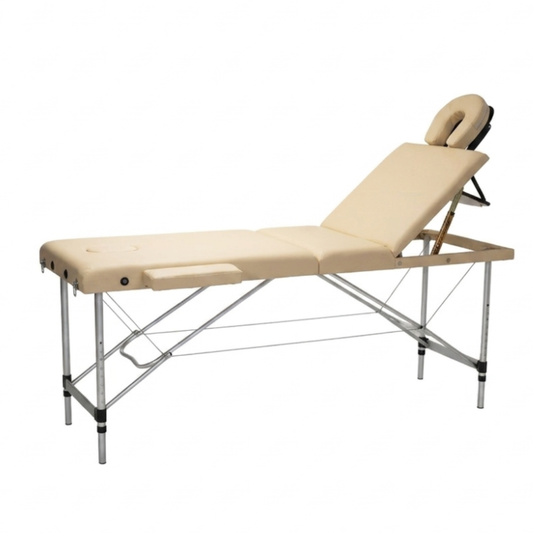 Sklopivi masažni sto Relax Pro – trodelni, aluminijumske noge